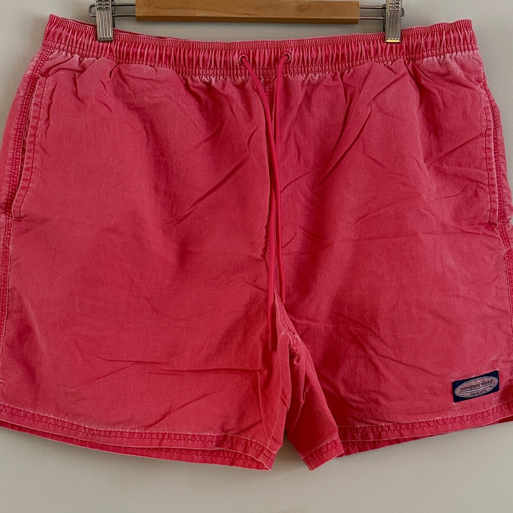 Vineyard Vines Coral Nylon Shorts